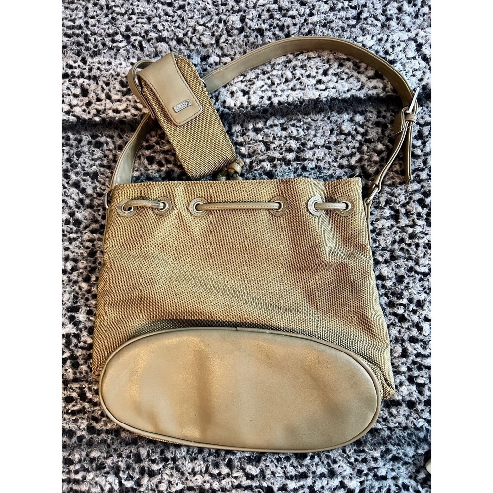 Croft & Borrow Hobo Gold‎ Pouch Purse - Picture 2 of 5